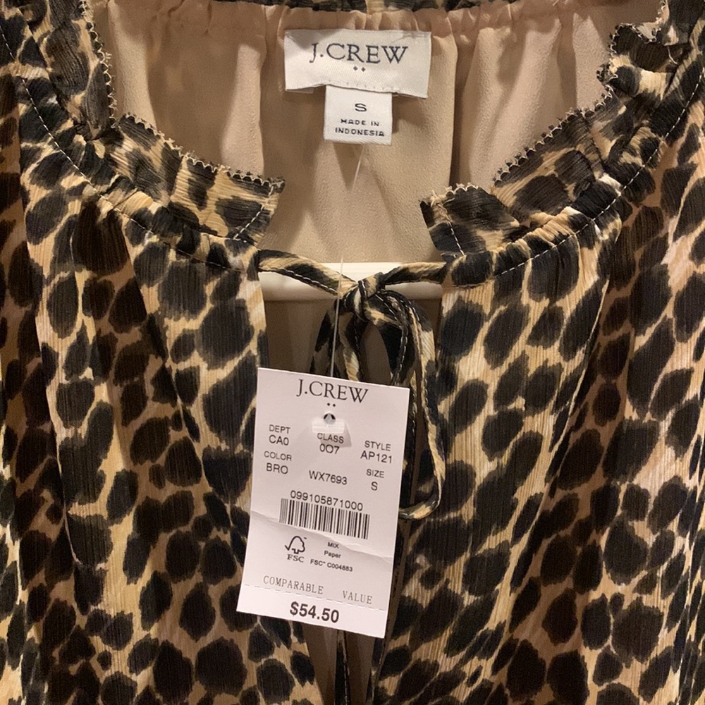 New J Crew Sleeveless Blouse Shirt Women’s Small Top J. Crew - Picture 2 of 5